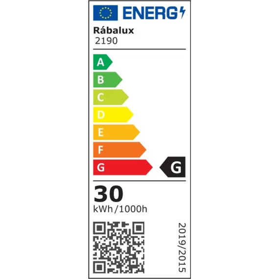 Rábalux Melora LED függeszték, króm