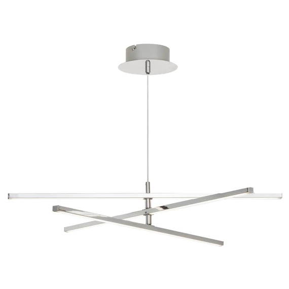 Rábalux Meredith LED függeszték, króm