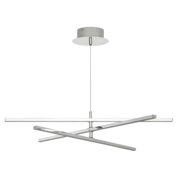 Rábalux Meredith LED függeszték, króm