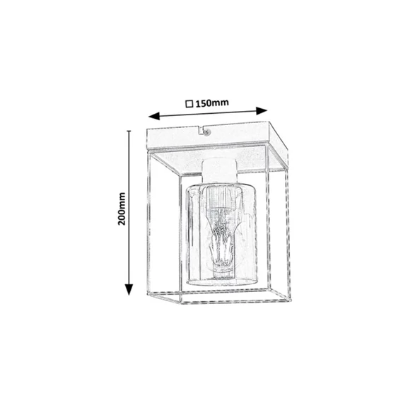 Rábalux Chadwick mennyezeti lámpa, 1 x 25W