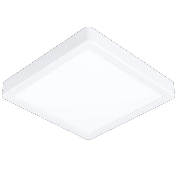 EGLO Fueva mennyezeti LED lámpa, fehér, négyzet