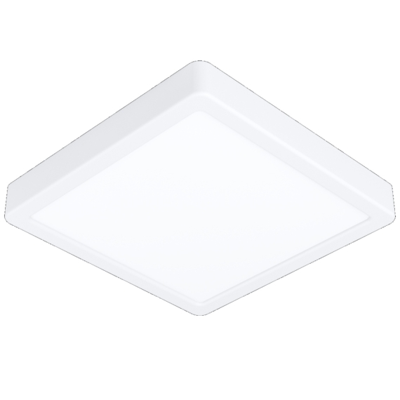 EGLO Fueva mennyezeti LED lámpa, fehér, négyzet