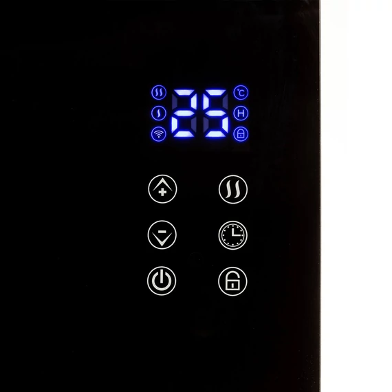 home by Somogyi smart fűtőtest, üveg, 2000W