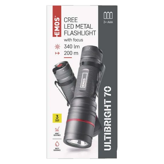 Emos LED zseblámpa ULTIBRIGHT 70