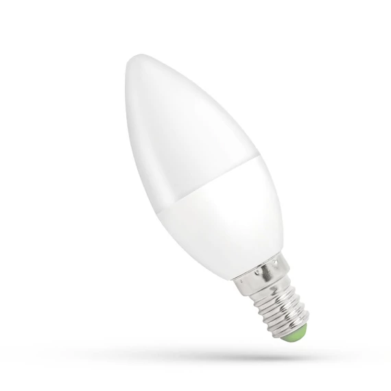 Spectrum LED gyertya izzó C37 6W E14 4000K