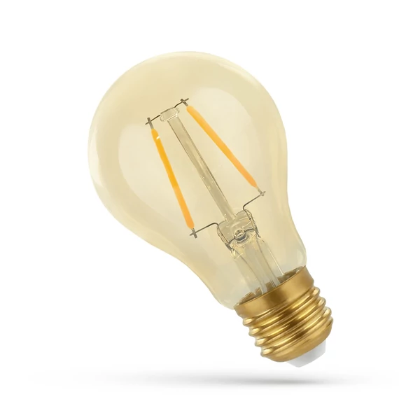 Spectrum LED retro izzó A60 2W E27 2400K