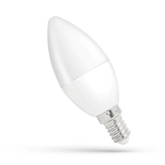Spectrum LED gyertya izzó C37 8W E14 3000K 