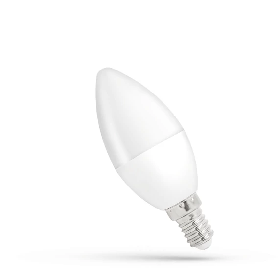 Spectrum LED gyertya izzó C37 8W E14 4000K 