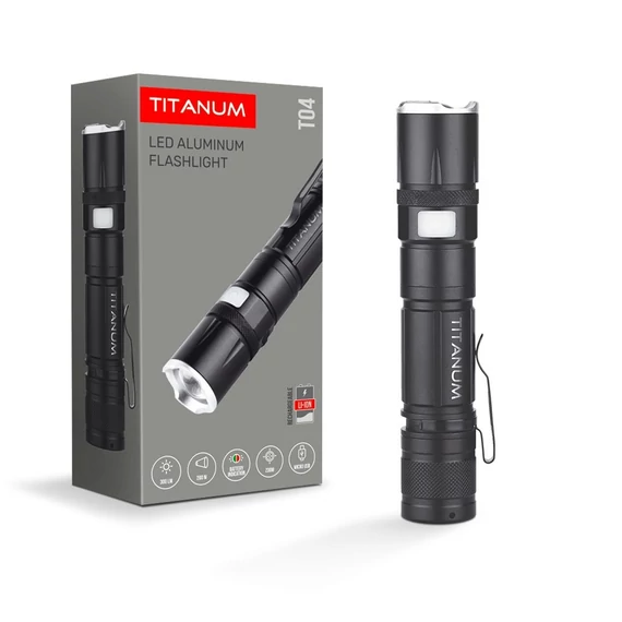 Videx TITANIUM zseblámpa TLF-T04