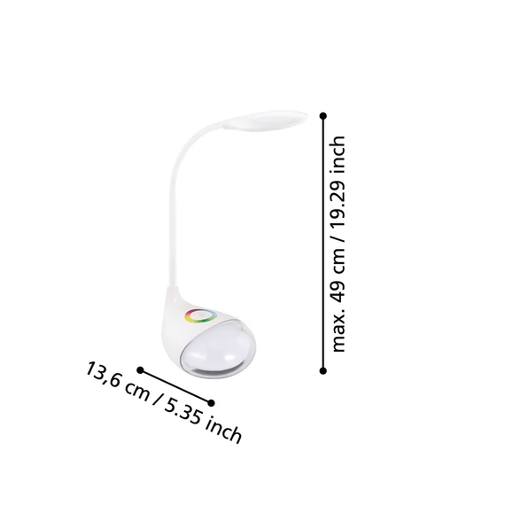 EGLO LED RGB íróasztali lámpa - CABADO