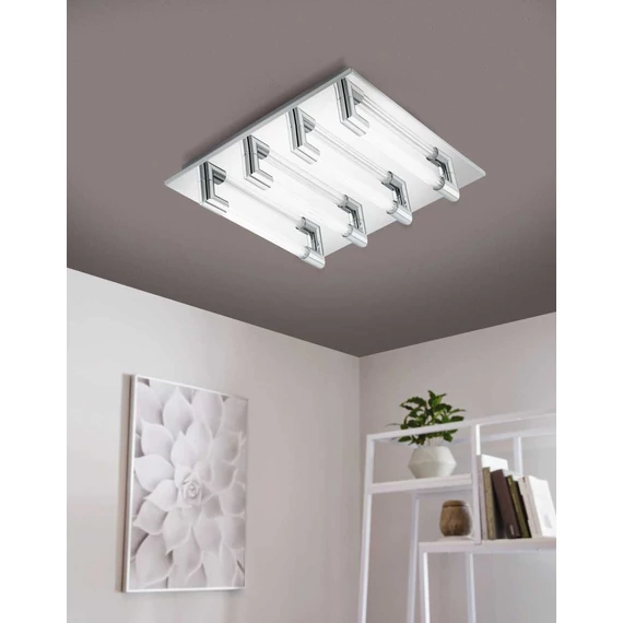 EGLO Velarde mennyezeti LED lámpa, 4x3,7W, króm