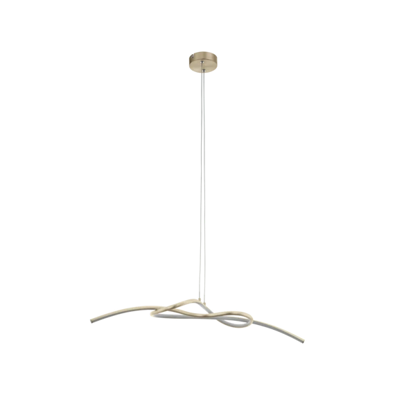EGLO Novafeltria LED függeszték, 16W nikkel /fehér