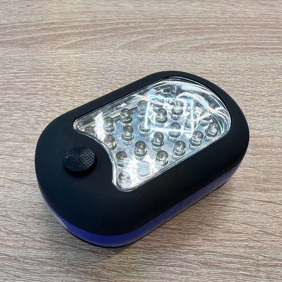 M-Tech Hordozható mágneses Led lámpa 24led 3xAA elem