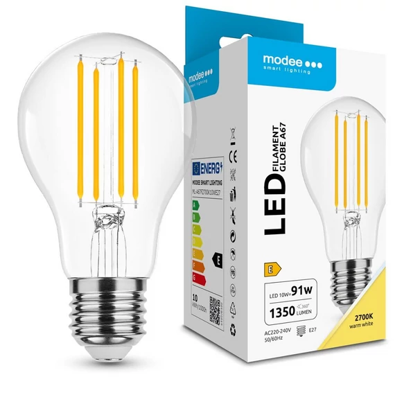 Modee Filament LED izzó 10W E27 2700K