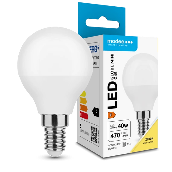Modee LED izzó 4,9W E14 2700K