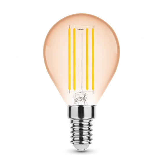 Modee Filament Amber LED izzó 4W E14 1800K