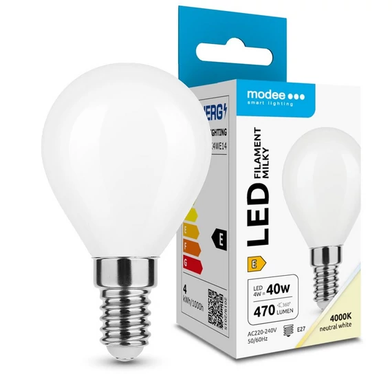 Modee Filament LED izzó Mini 4W E14 4000K