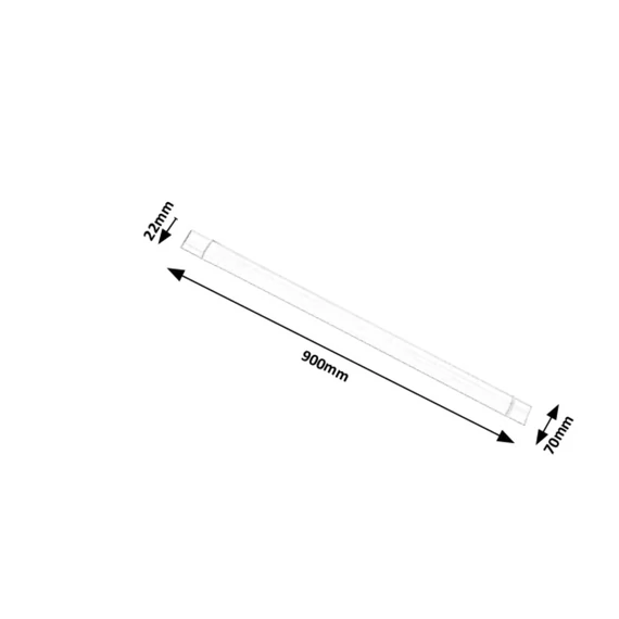 Rábalux LED pultvilágító 30W, 4000K - Batten light 