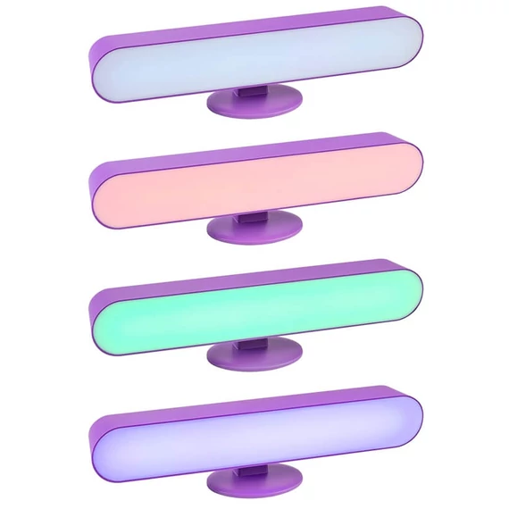 Rábalux LED asztali lámpa RGB, lila - Parker