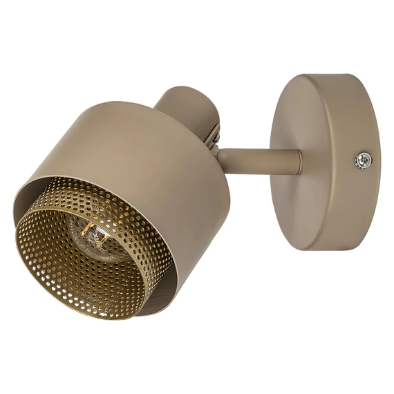 Rábalux Fedora spotlámpa, 1x40W, világos barna
