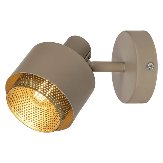 Rábalux Fedora spotlámpa, 1x40W, világos barna