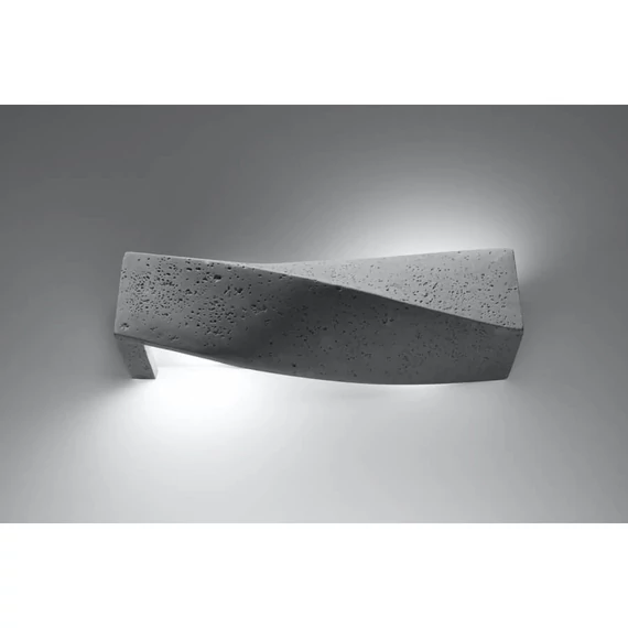 Sollux Lighting Sigma fali lámpa, beton hatású