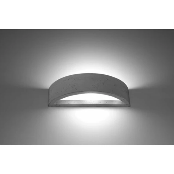 Sollux Lighting Atena beton hatású fali lámpa