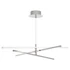 Rábalux Meredith LED függeszték, króm