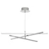 Rábalux Meredith LED függeszték, króm