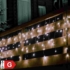 Kép 1/2 - home by Somogyi kültéri sorolható LED fényfüggöny, sziporkázó, hidegfehér