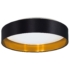 Kép 1/2 - EGLO Maserlo mennyezeti LED lámpa, 21,6W, fekete/arany