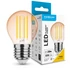 Modee Filament Amber LED izzó mini G45 4W E27 1800K