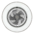 Kép 4/9 - Rábalux Benicio ventilátoros mennyezeti LED lámpa, szürke