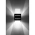 Sollux Lighting Loreto fali lámpa, fekete